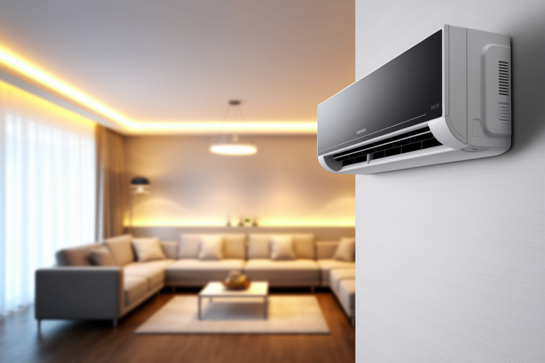 climatiseur-moderne-mur-blanc-salon