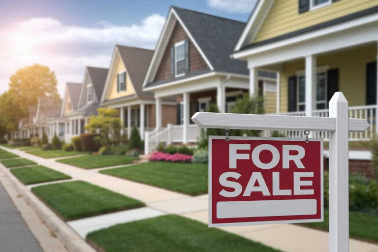 panneau-vente-maisons-pelouses-fleurs