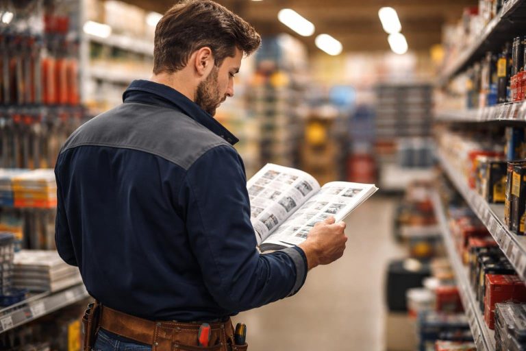 homme-dos-quincaillerie-etageres-outils