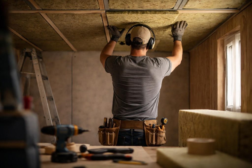 Isoler Phoniquement un Plafond : Quelle Méthode Choisir ?