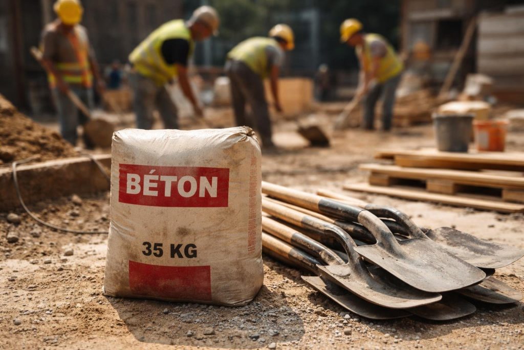 Dosage Béton Pelle Sac 35 kg : Combien de Pelles ?