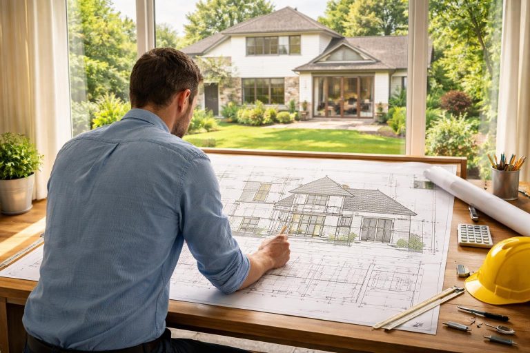 architecte-dos-plans-maison-jardin